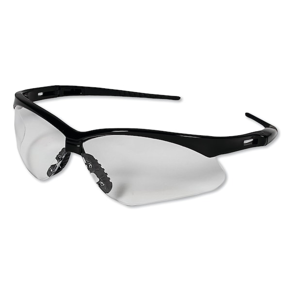 Safety Glasses, Clear Dual Polycarbonate Lens, Anti-Scratch